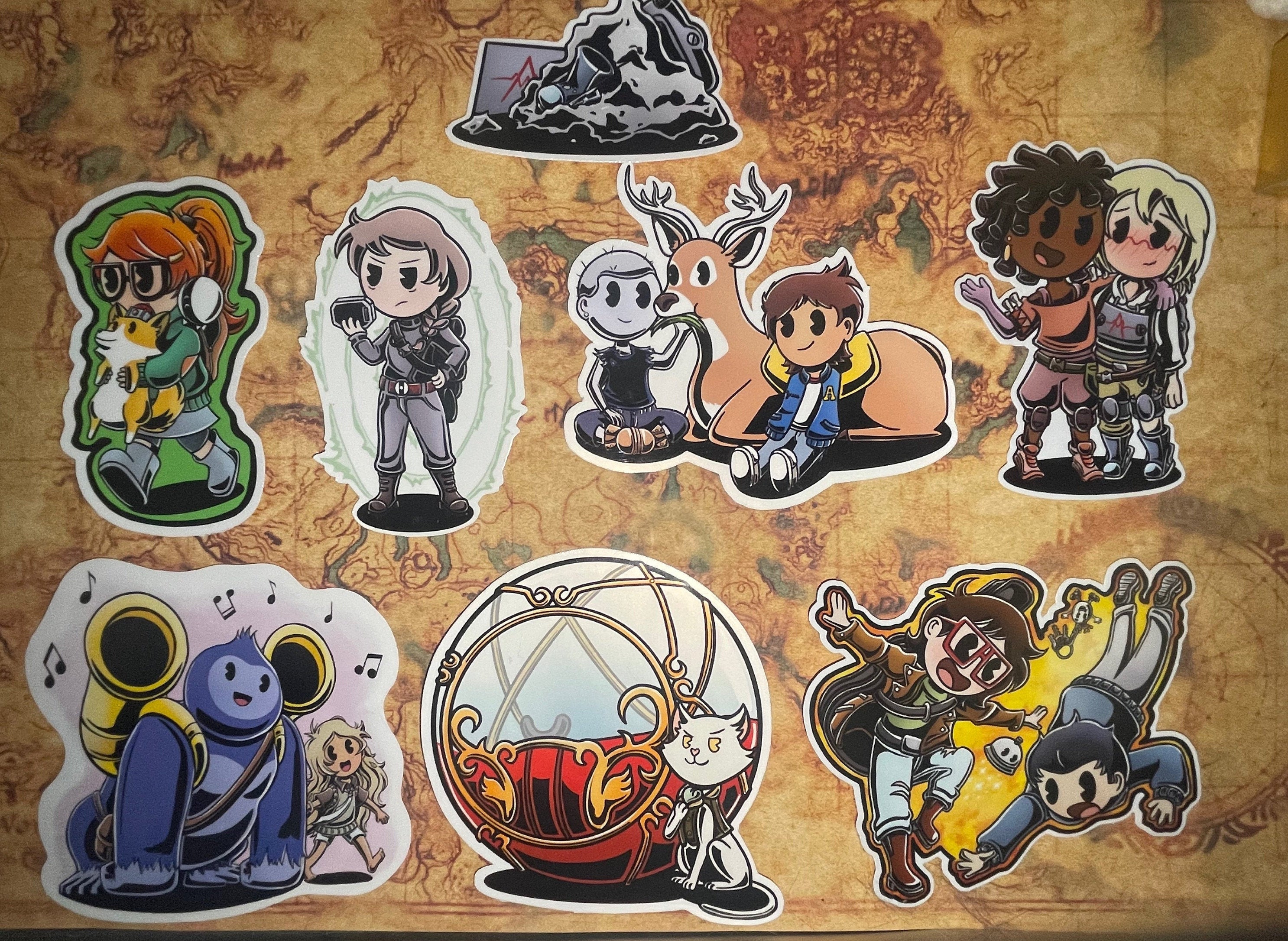 Infinity Train Vinyl Stickers
