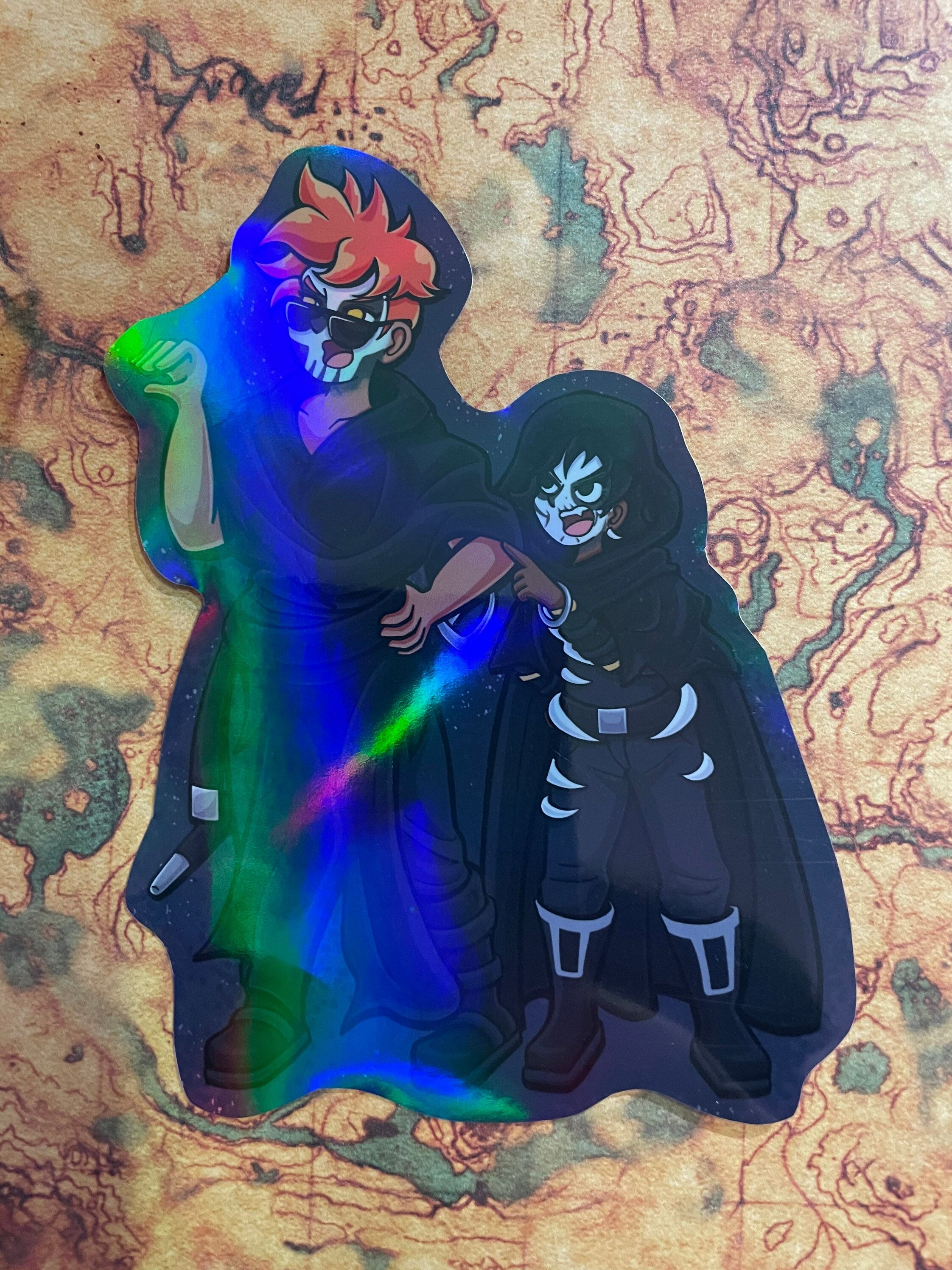 Gideon and Harrow Vinyl Sticker