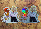 Kiriona and Ianthe Vinyl Sticker