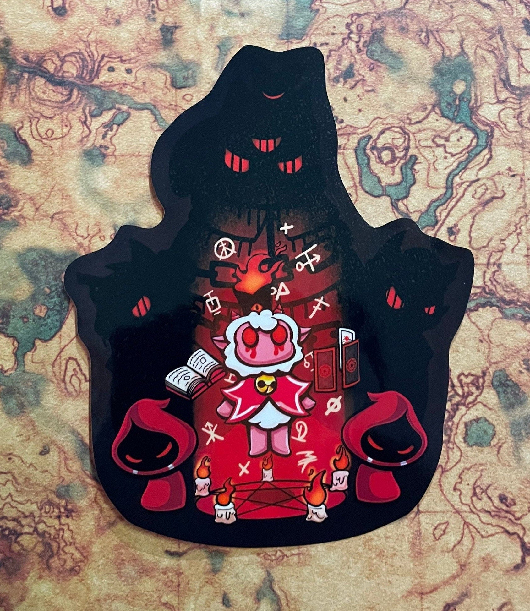 Cult Leader Lamb Vinyl Sticker