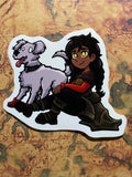 Nona and Noodle Vinyl Sticker