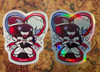 Garnet Ruby Sapphire Vinyl Sticker