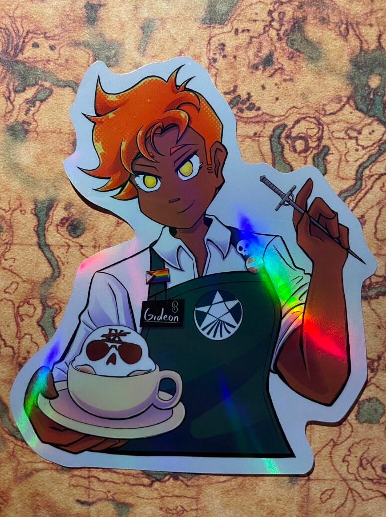 Bari-Star Gideon Vinyl Sticker