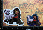 Nona and Noodle Vinyl Sticker