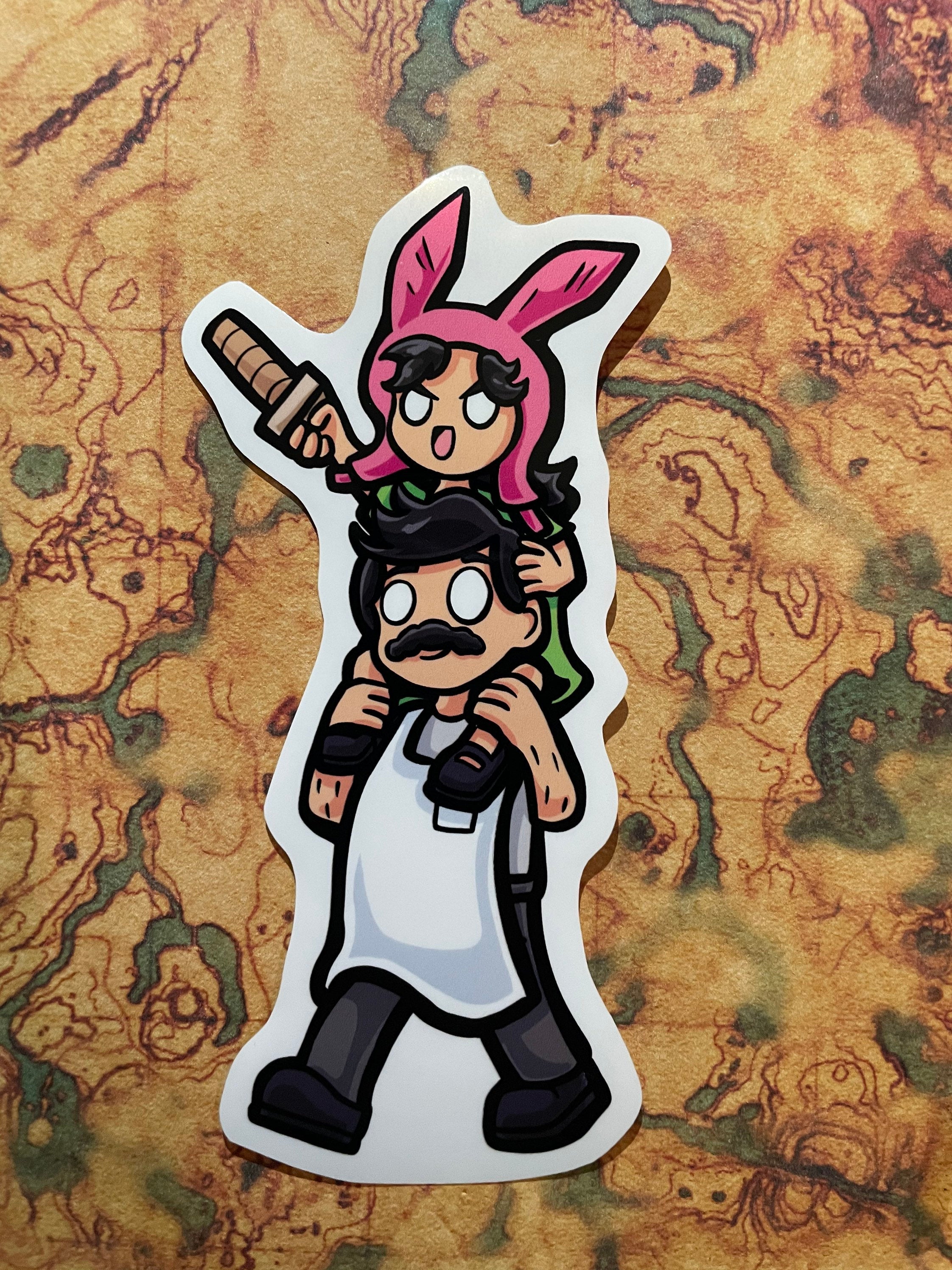 Bob and Louise Vinyl Sticker