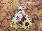 Bag Drinks (John Gaius Piña Colada) Vinyl Sticker
