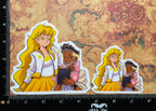 Alecto and Jod Vinyl Sticker