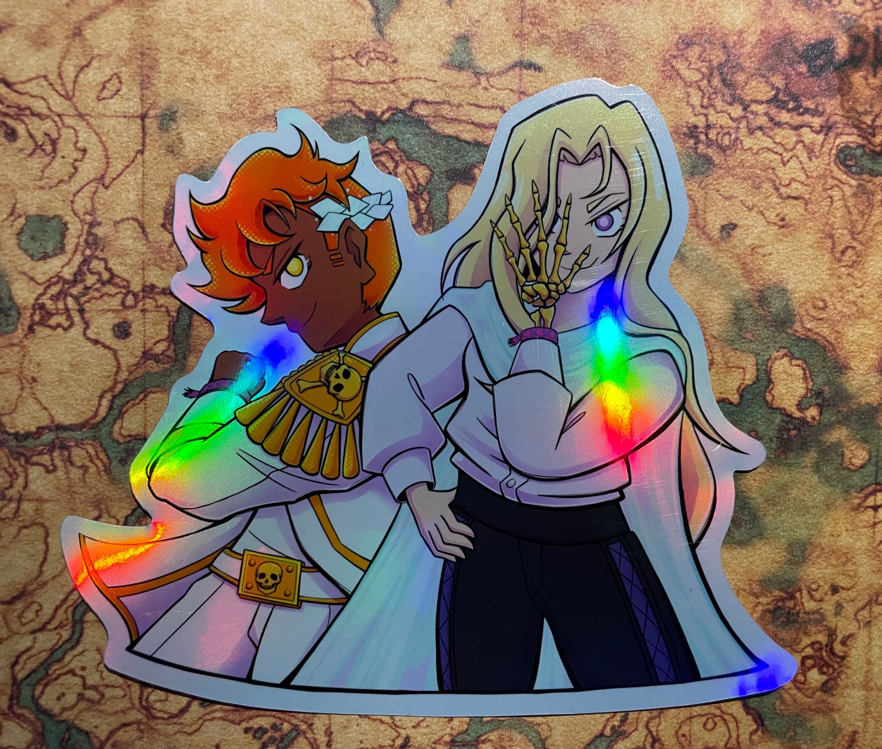 Kiriona and Ianthe Vinyl Sticker