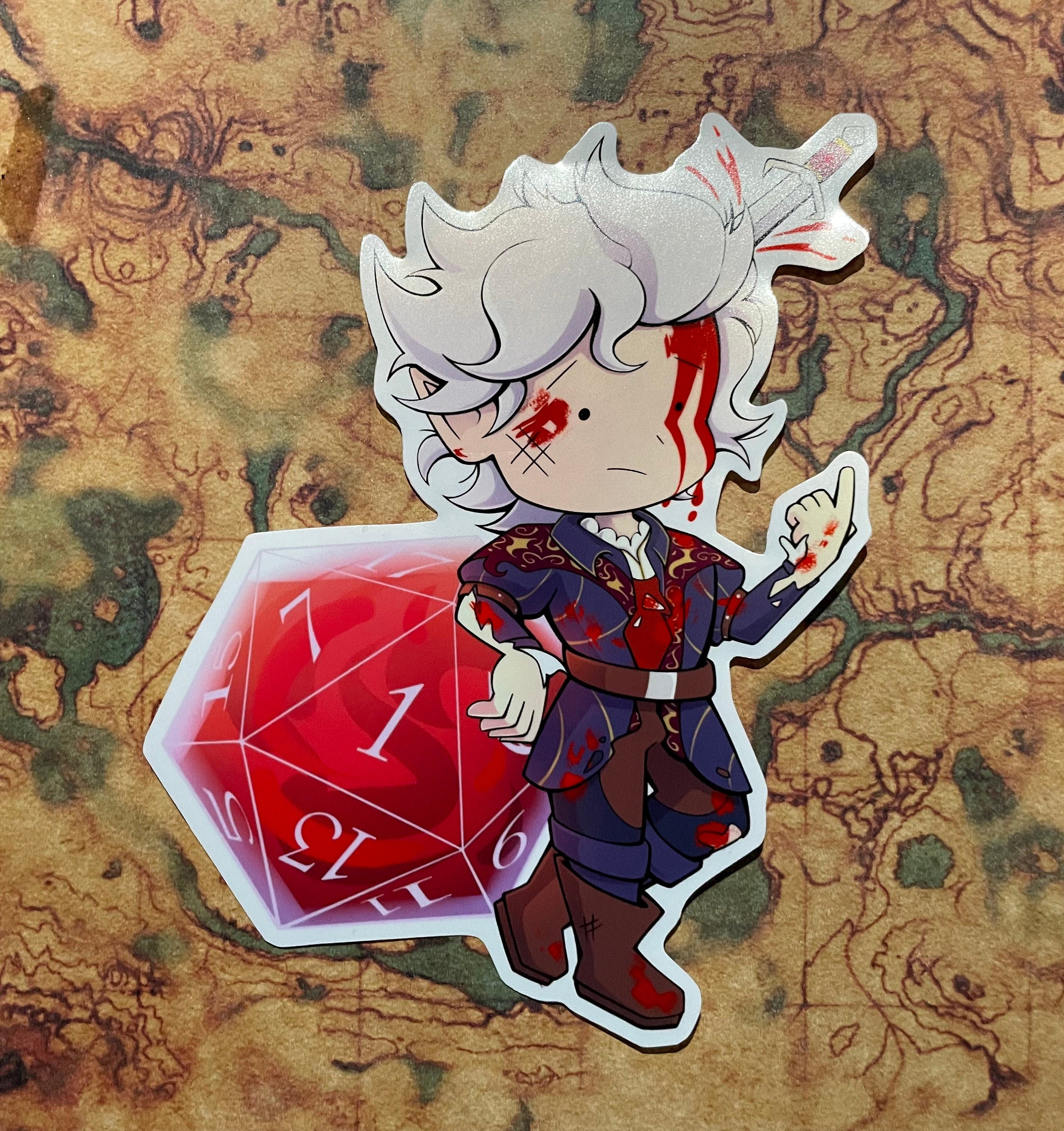 Astarion Vinyl Sticker