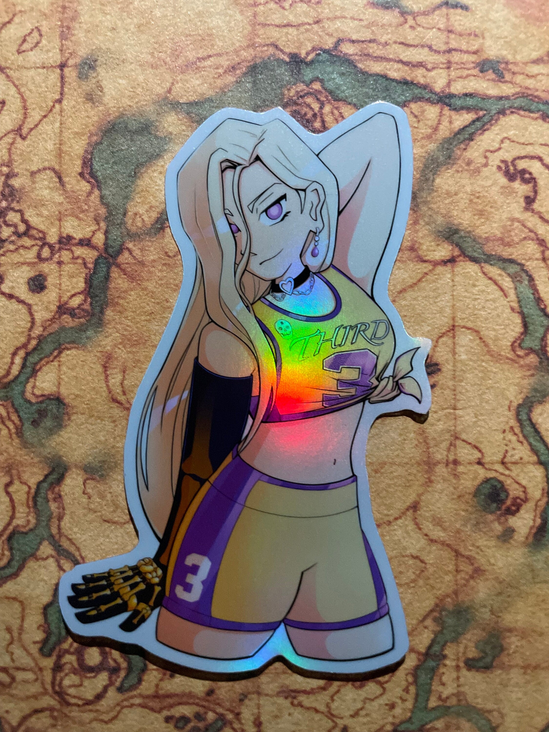 Ianthe Third Jersey Vinyl Sticker