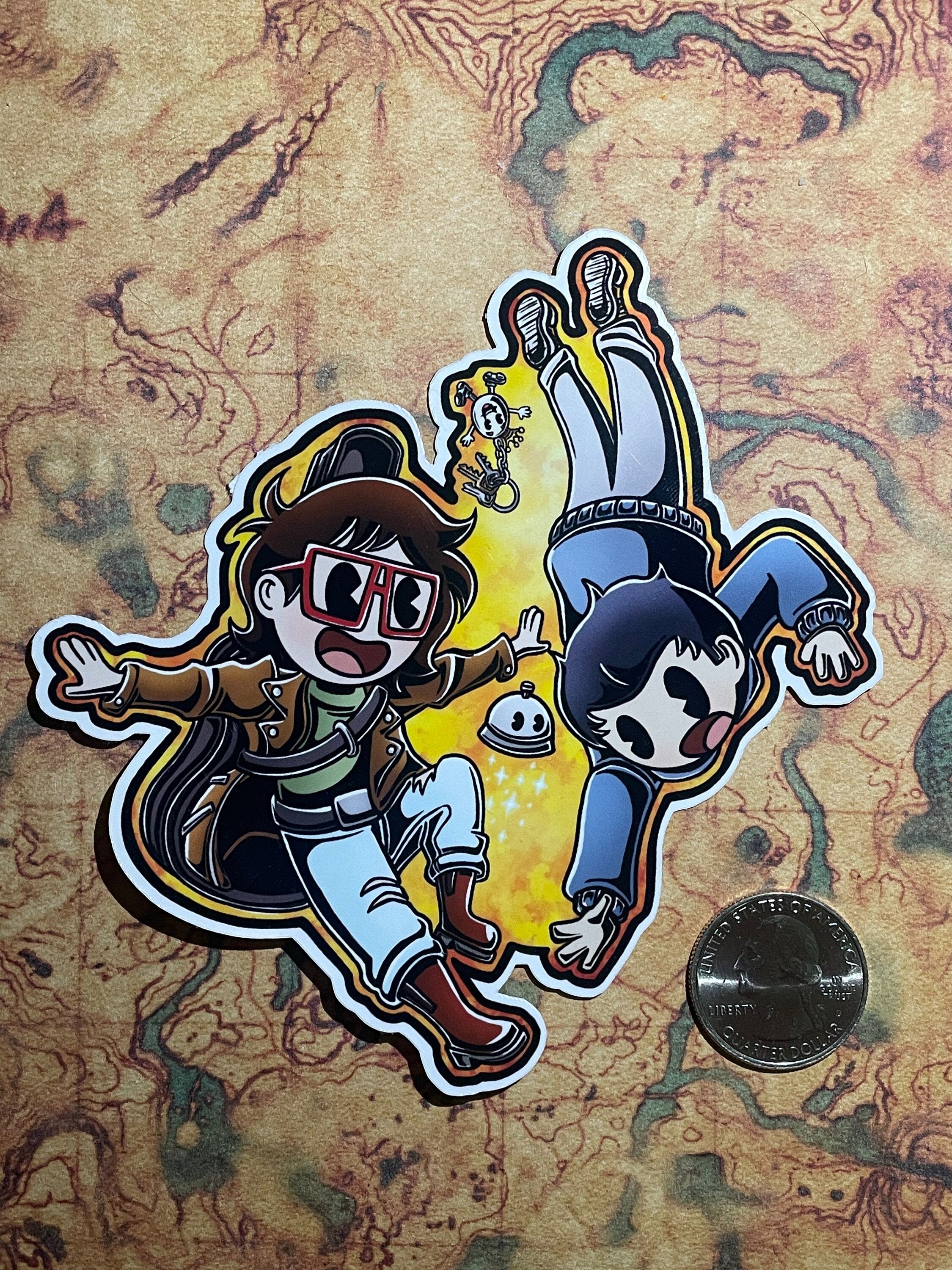 Infinity Train Vinyl Stickers