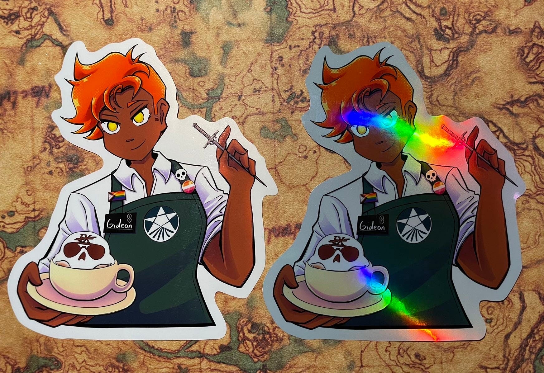 Bari-Star Gideon Vinyl Sticker