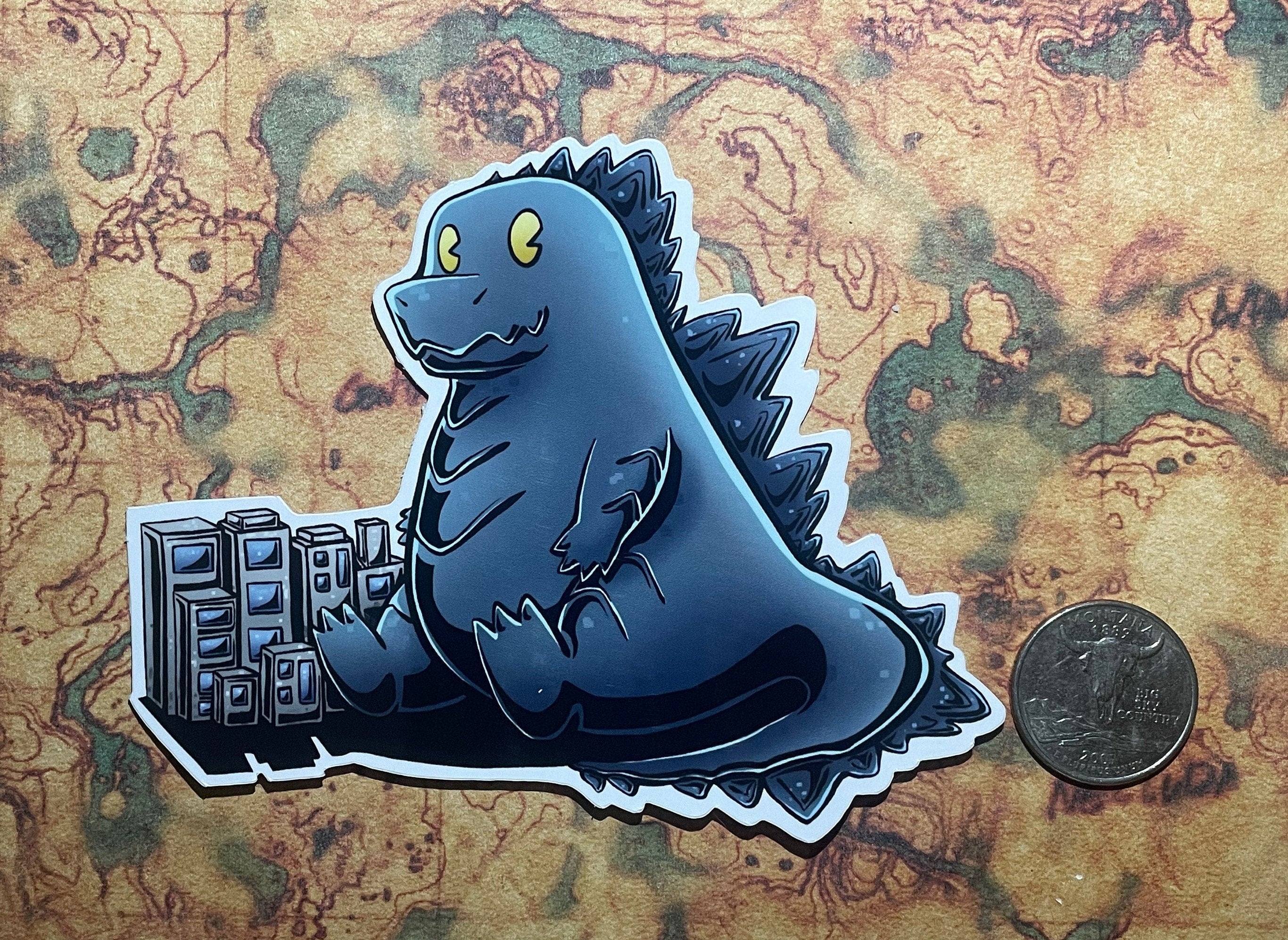 Kaiju Vinyl Stickers
