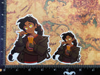 Nona Eating Pencils Vinyl Sticker