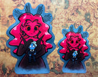 Giant Persephone and Tiny Hades Vinyl Sticker