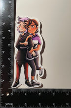 Luz and Amity Vinyl Sticker