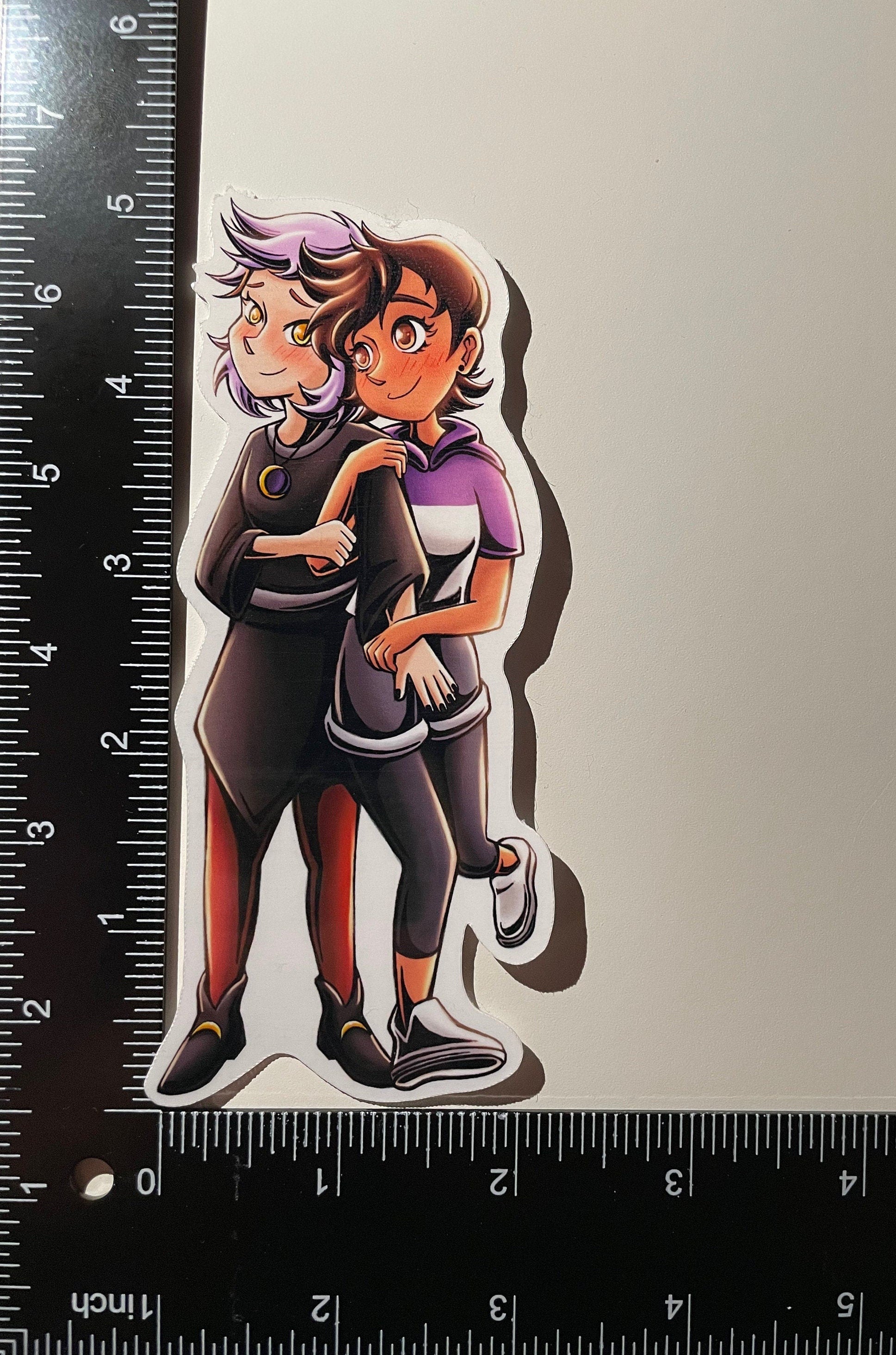 Luz and Amity Vinyl Sticker