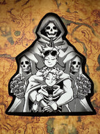 The Cavalier and Necromancer (Gideon/Harrow) Sticker