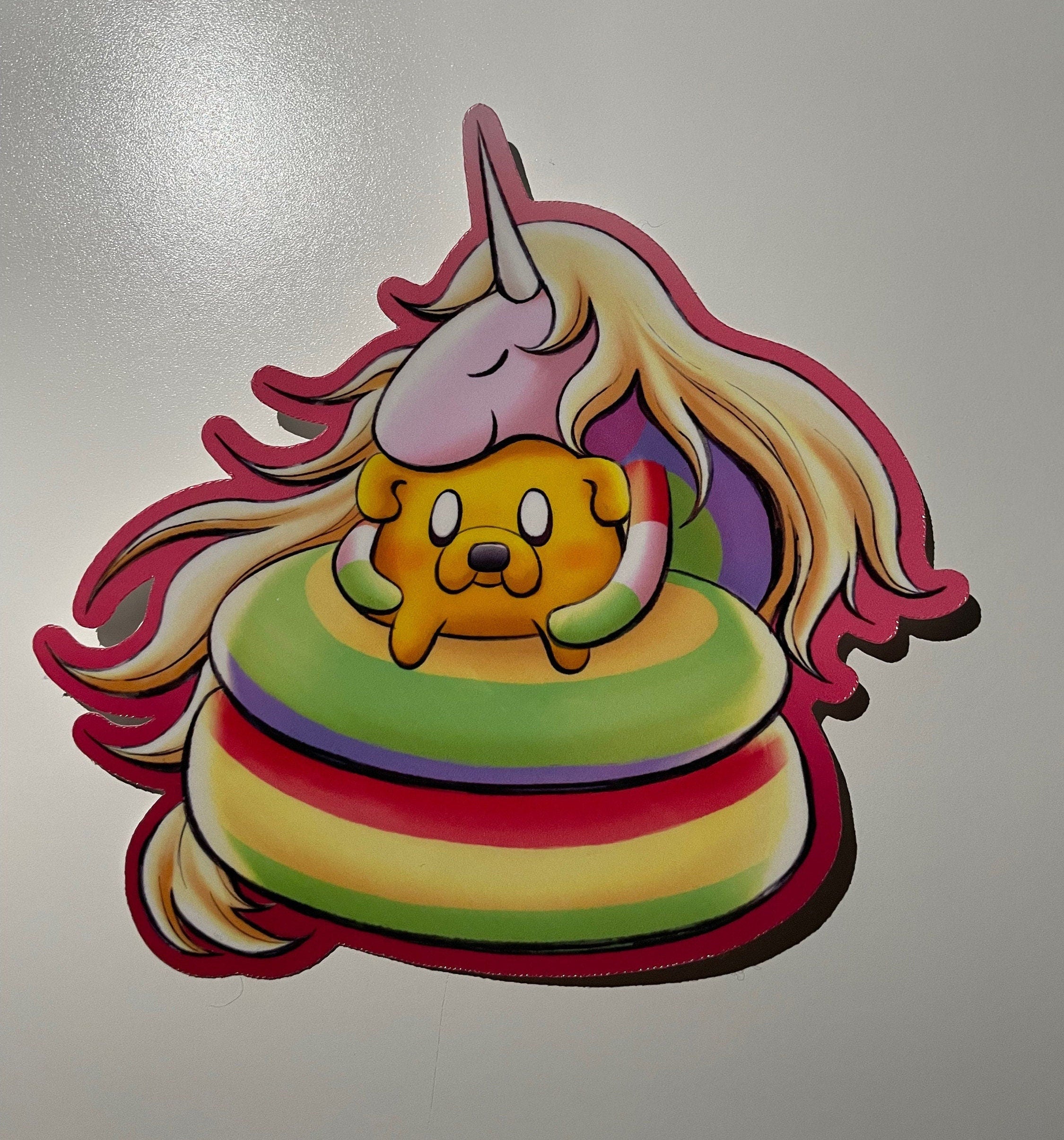 Jake x Rainicorn Vinyl Sticker