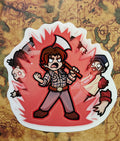 Warrior Scotty Vinyl Sticker