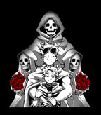 [Pre-order] The Cavalier and Necromancer (Gideon/Harrow) Short Sleeve Tee