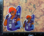 Gideon Nav Jersey Vinyl Sticker