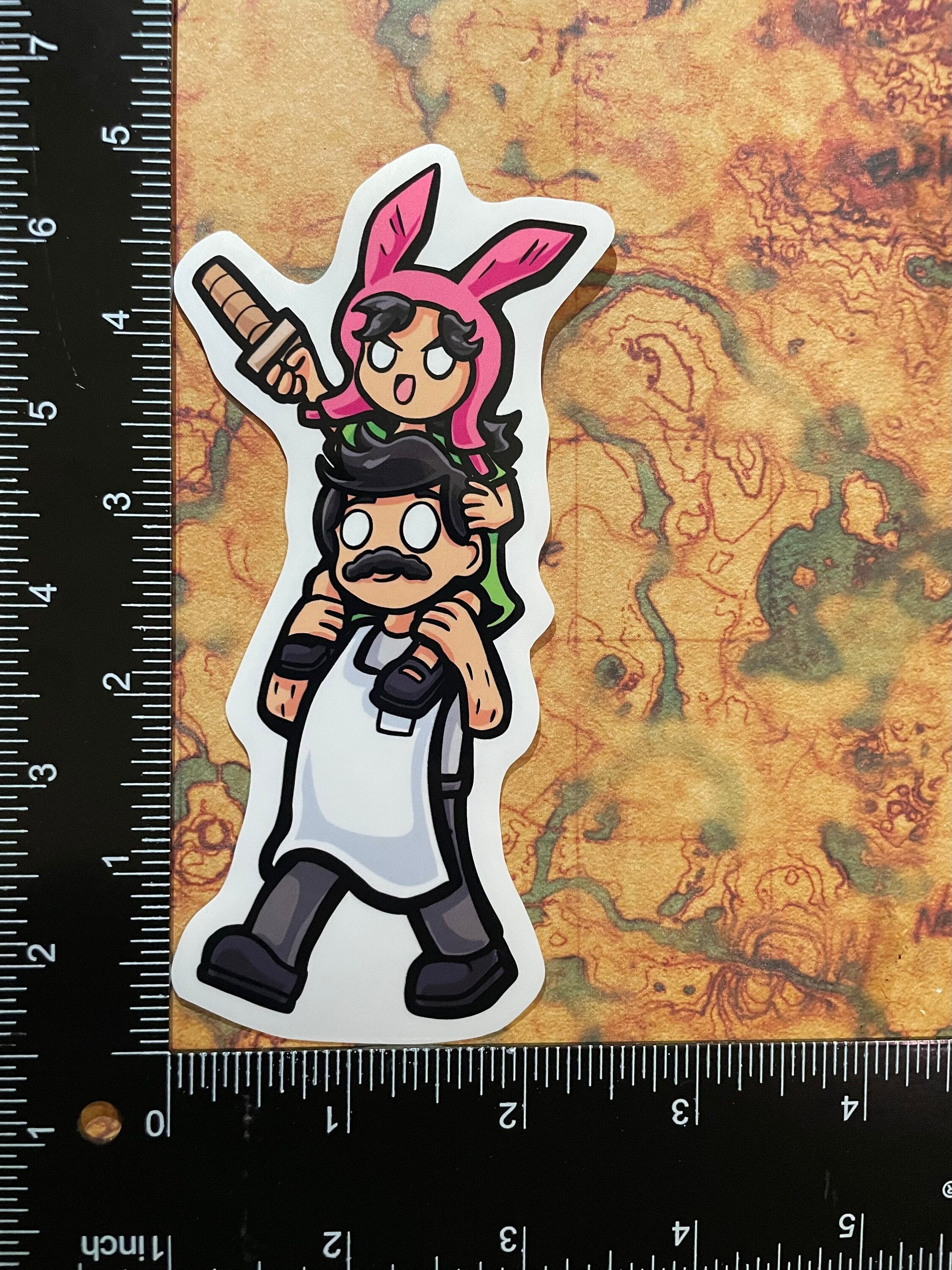 Bob and Louise Vinyl Sticker