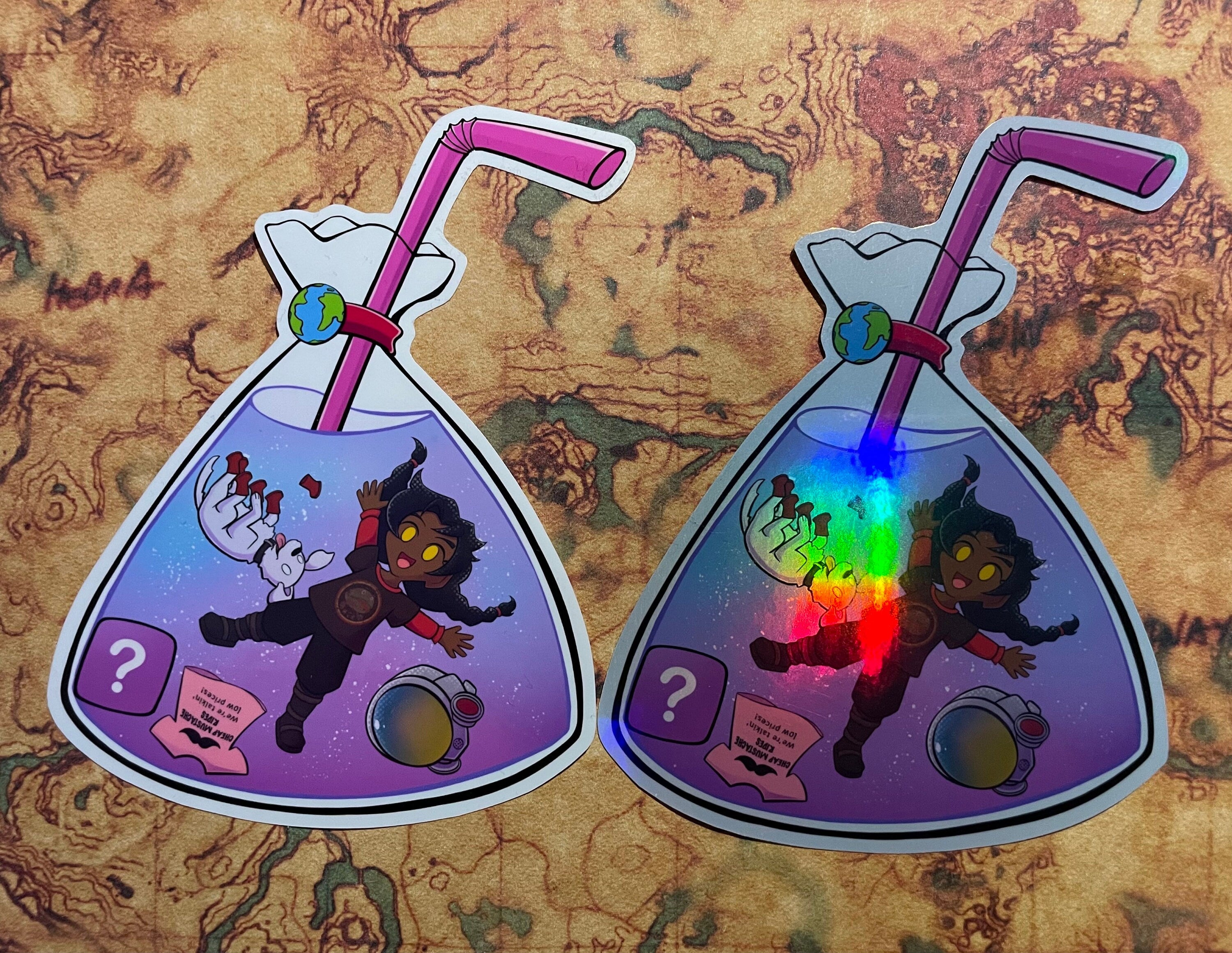 Bag Drinks (Nona Mystery Drink) Vinyl Sticker