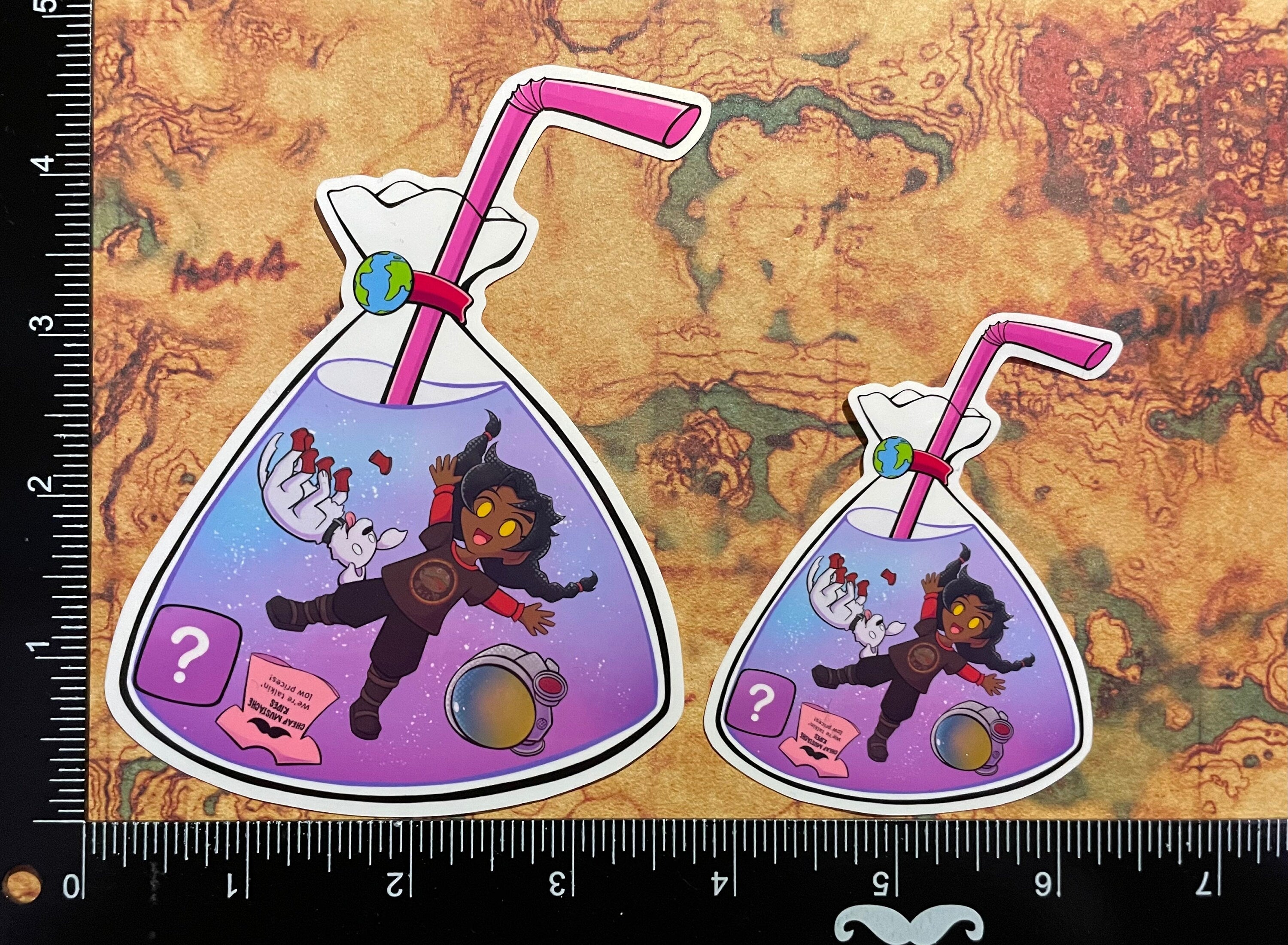 Bag Drinks (Nona Mystery Drink) Vinyl Sticker