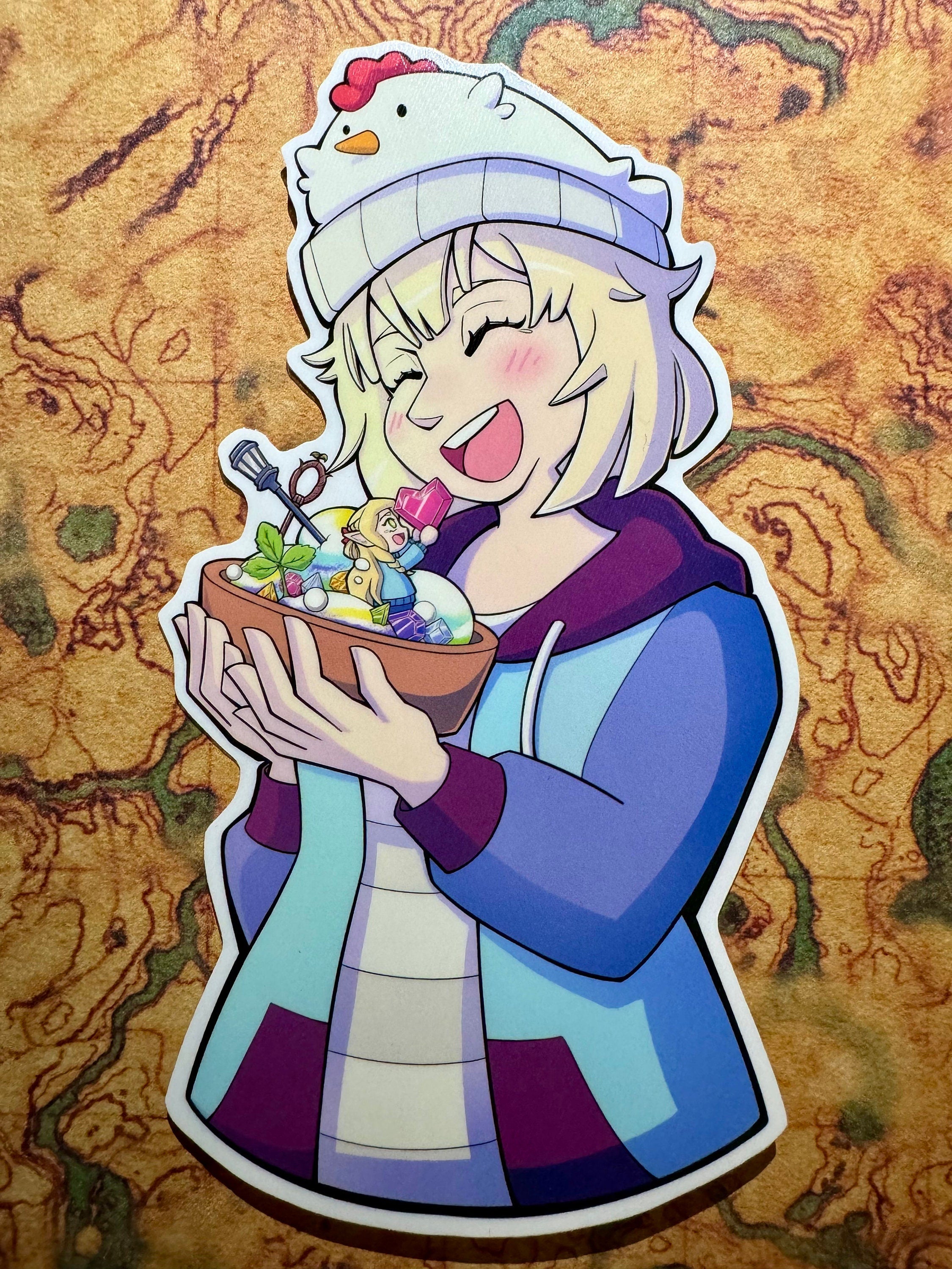 Falin and Marcille Vinyl Sticker