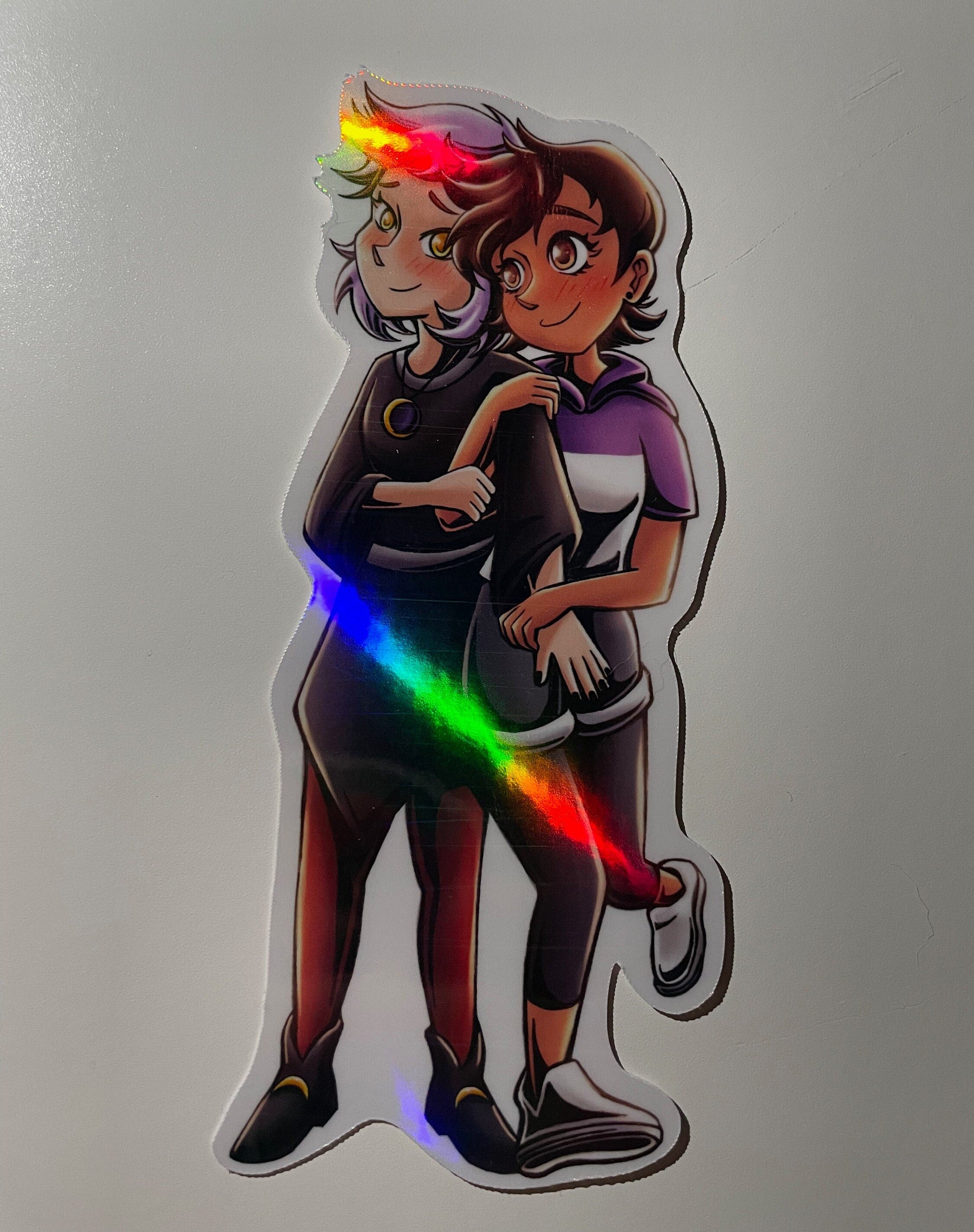 Luz and Amity Vinyl Sticker