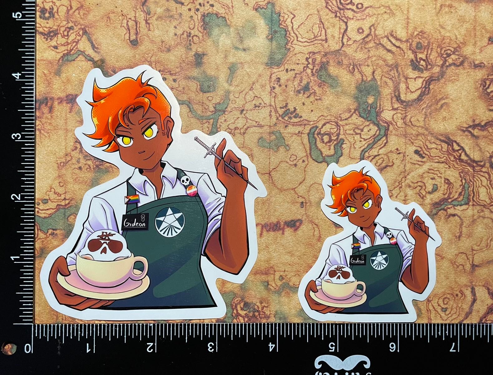 Bari-Star Gideon Vinyl Sticker