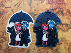 Hades, Persephone, and Cerberus Vinyl Sticker