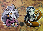 Eda Lilith Hooty Vinyl Sticker
