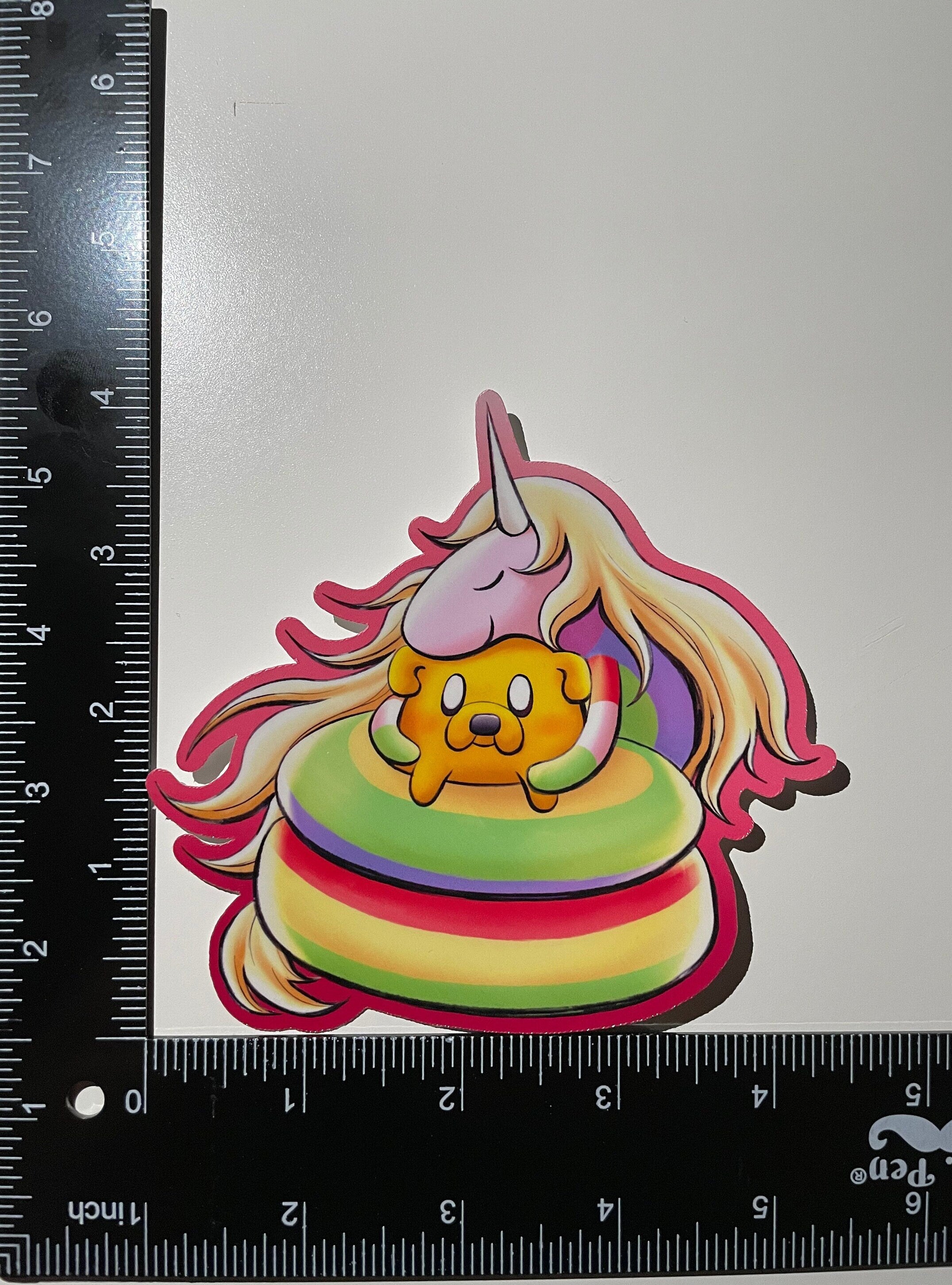 Jake x Rainicorn Vinyl Sticker