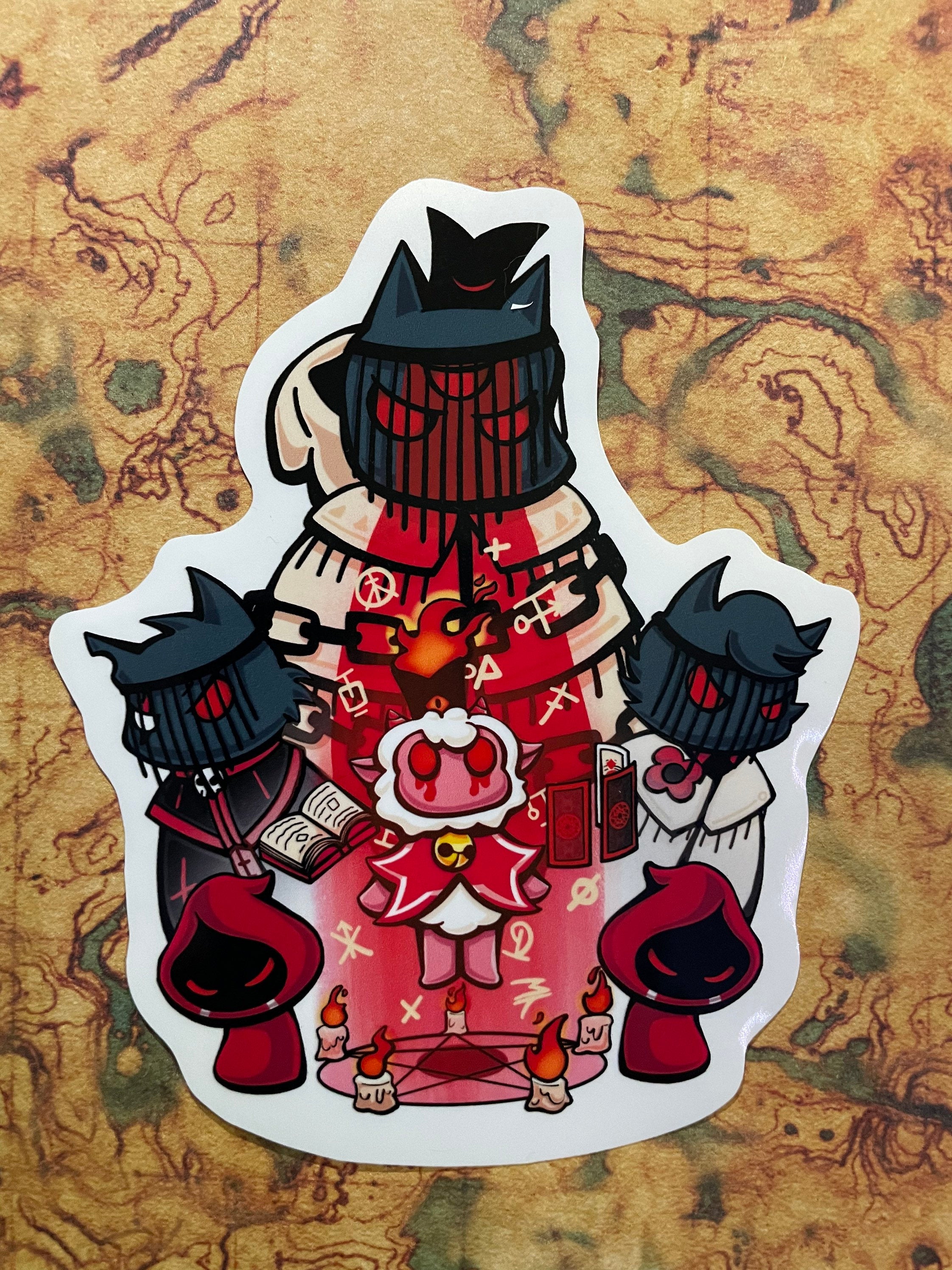 Cult Leader Lamb Vinyl Sticker