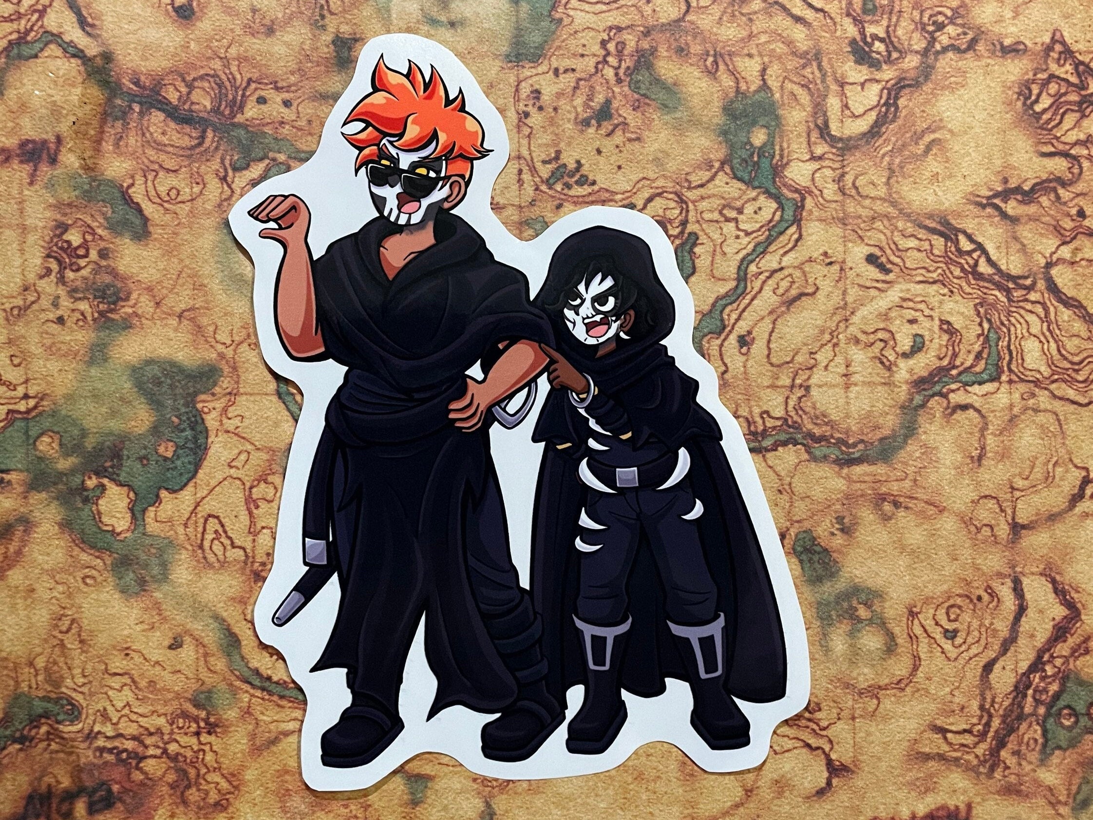 Gideon and Harrow Vinyl Sticker