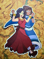 Korrasami Vinyl Sticker
