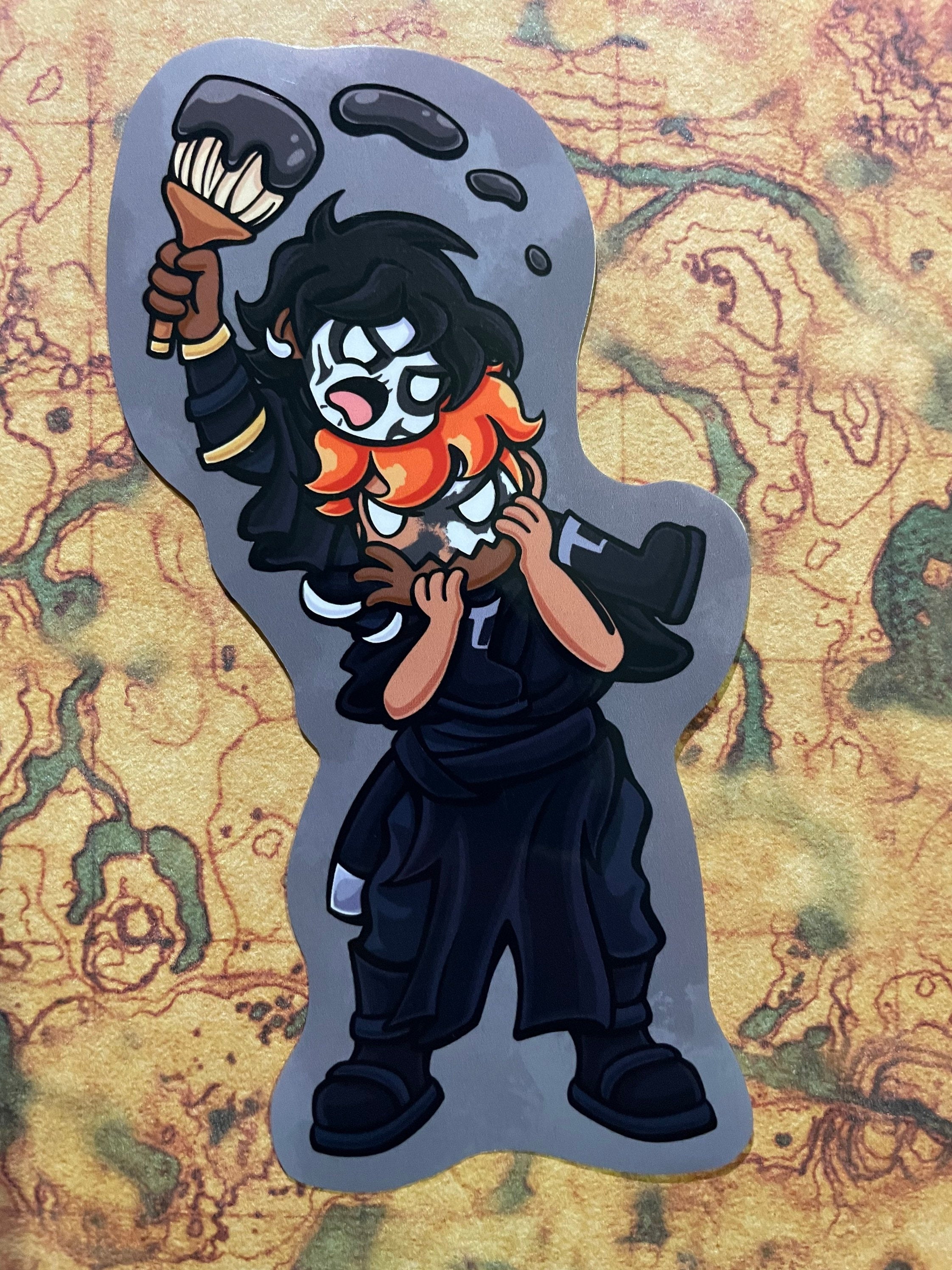Griddlehark Hijinks Vinyl Sticker