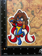 Marvel Khan Vinyl Sticker