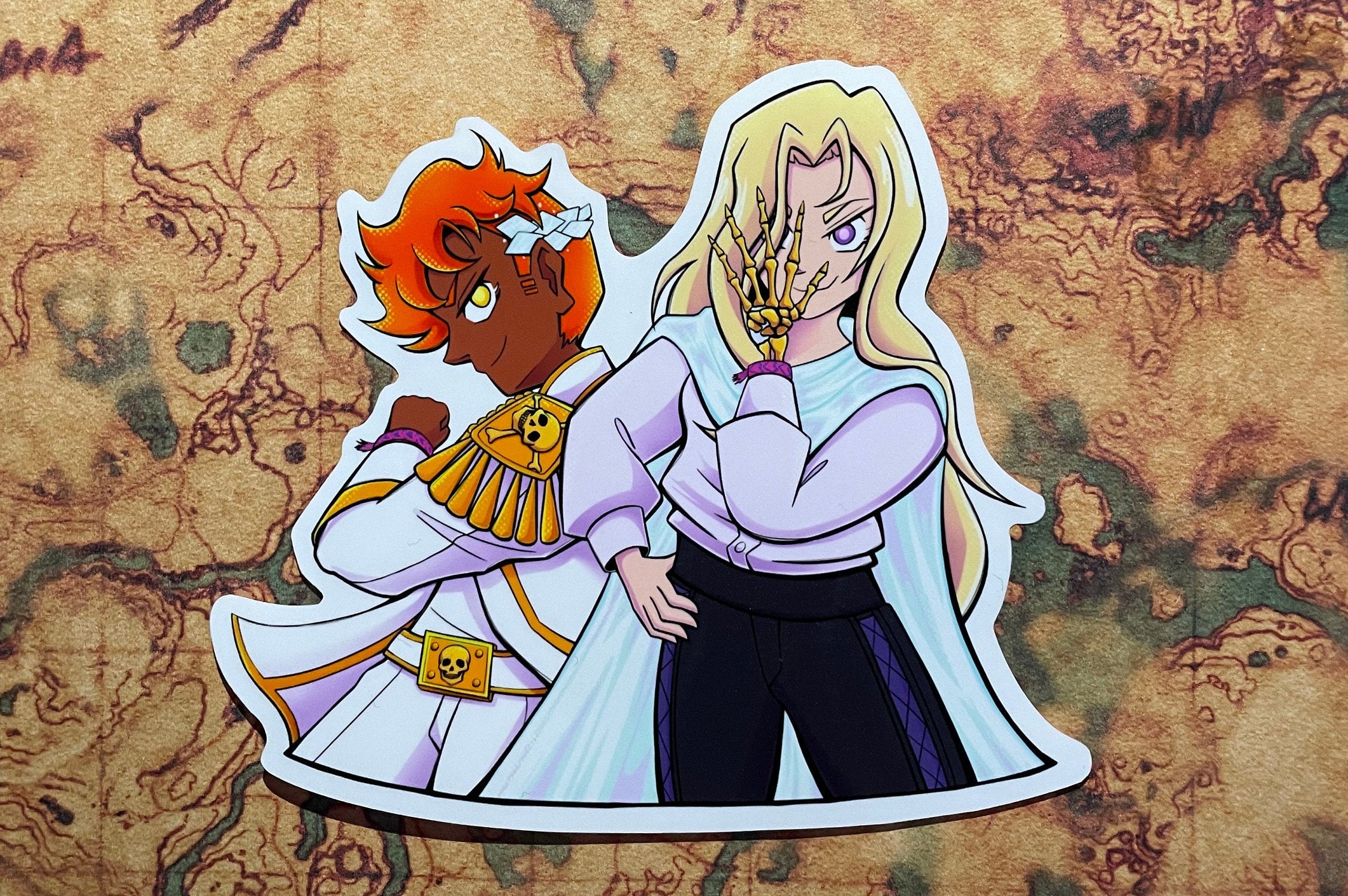 Kiriona and Ianthe Vinyl Sticker