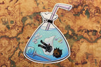 Bag Drinks (Harrow Spring Water) Vinyl Sticker