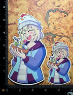Falin and Marcille Vinyl Sticker