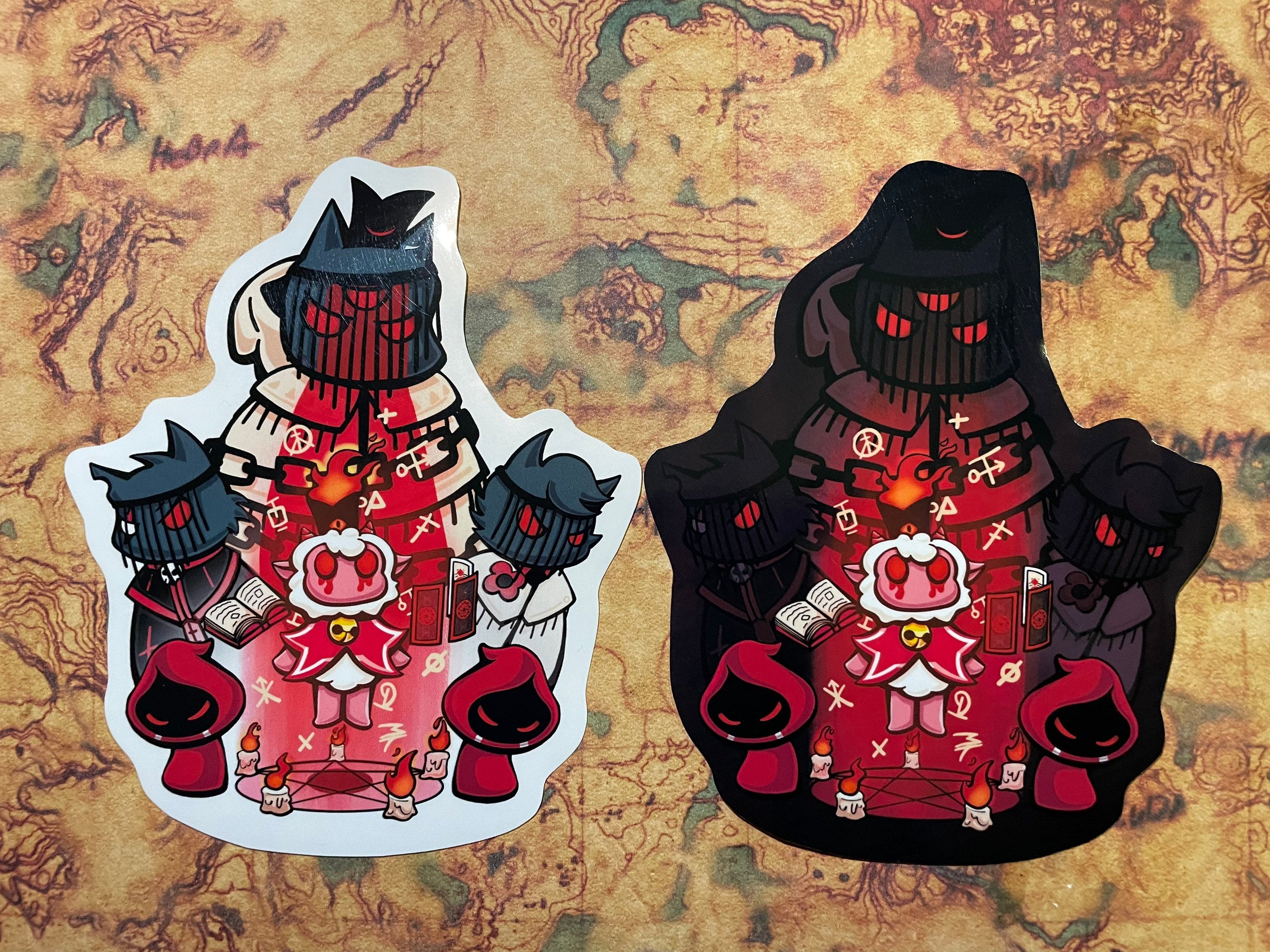 Cult Leader Lamb Vinyl Sticker