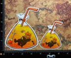 Bag Drinks (Gideon Orange Soda) Vinyl Sticker