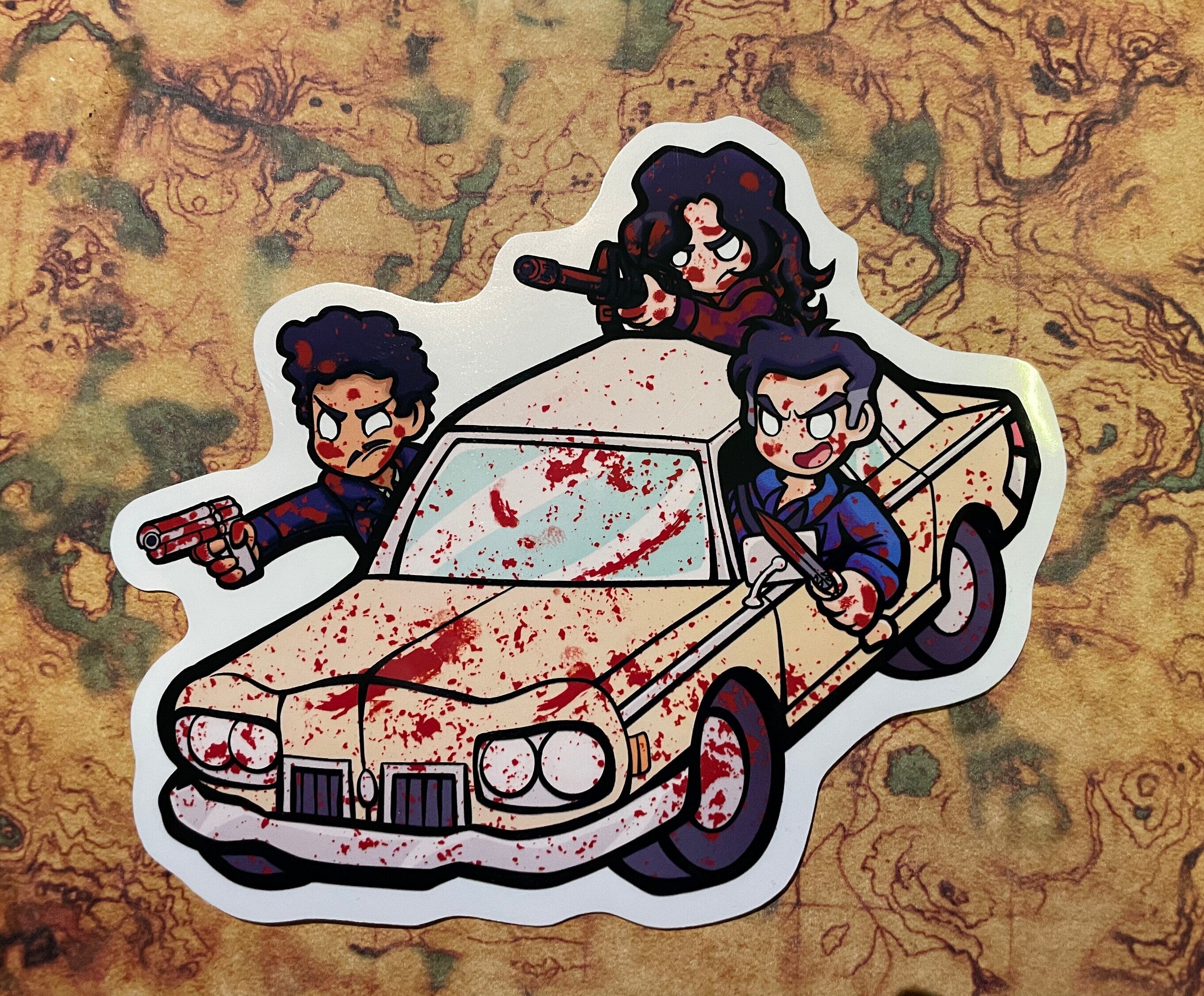 The Ghostbeaters Vinyl Sticker